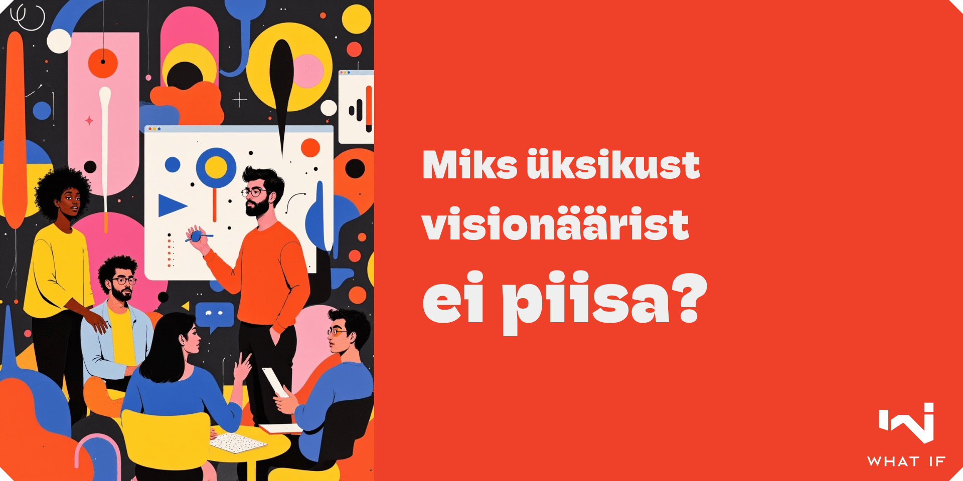 Kui räägitakse innovatsioonist ning suurtest maailma muutnud saavutustest, kiputakse esile tooma tuntud visionäärseid juhte. Selle toob välja oma Ted-Talk’is ka